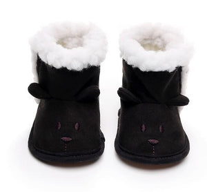 Cute bear baby boot