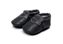 Load image into Gallery viewer, Denim Baby Moccasins Shoes