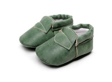 Load image into Gallery viewer, Denim Baby Moccasins Shoes