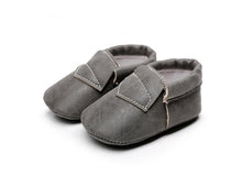 Load image into Gallery viewer, Denim Baby Moccasins Shoes