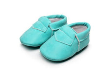 Load image into Gallery viewer, Denim Baby Moccasins Shoes