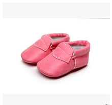 Load image into Gallery viewer, Denim Baby Moccasins Shoes
